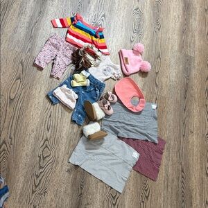 Baby girl clothes bundle size 0-3 months